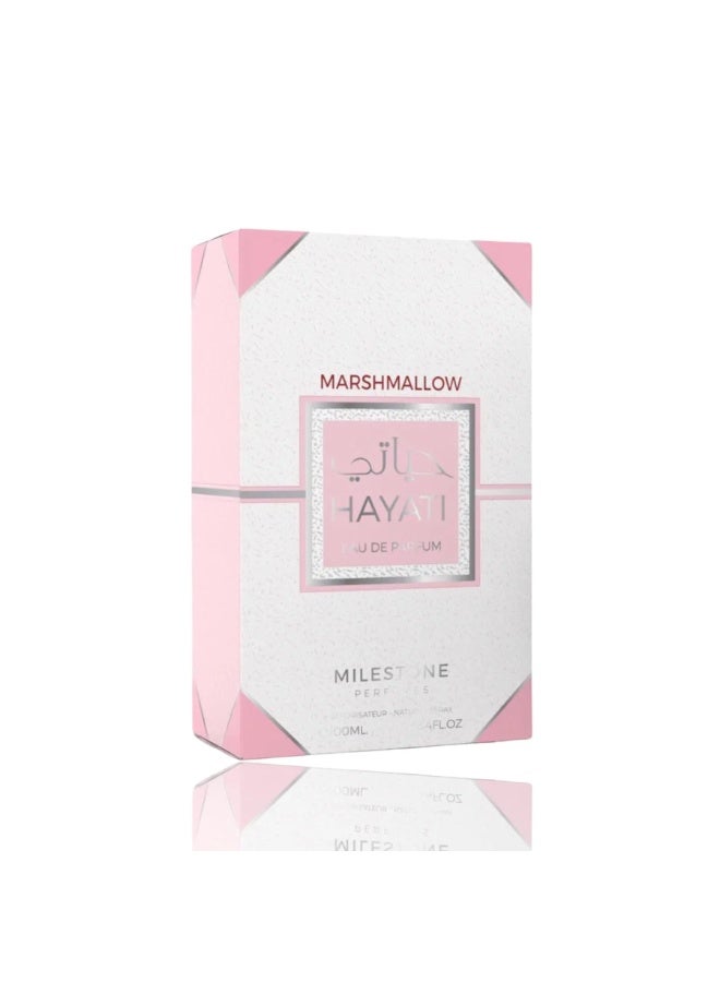 Milestone Hayati Marshmallow For Women EDP 100ml - Image 3